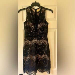 all over lace dress